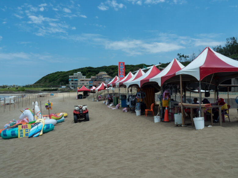 白沙湾ビーチの売店